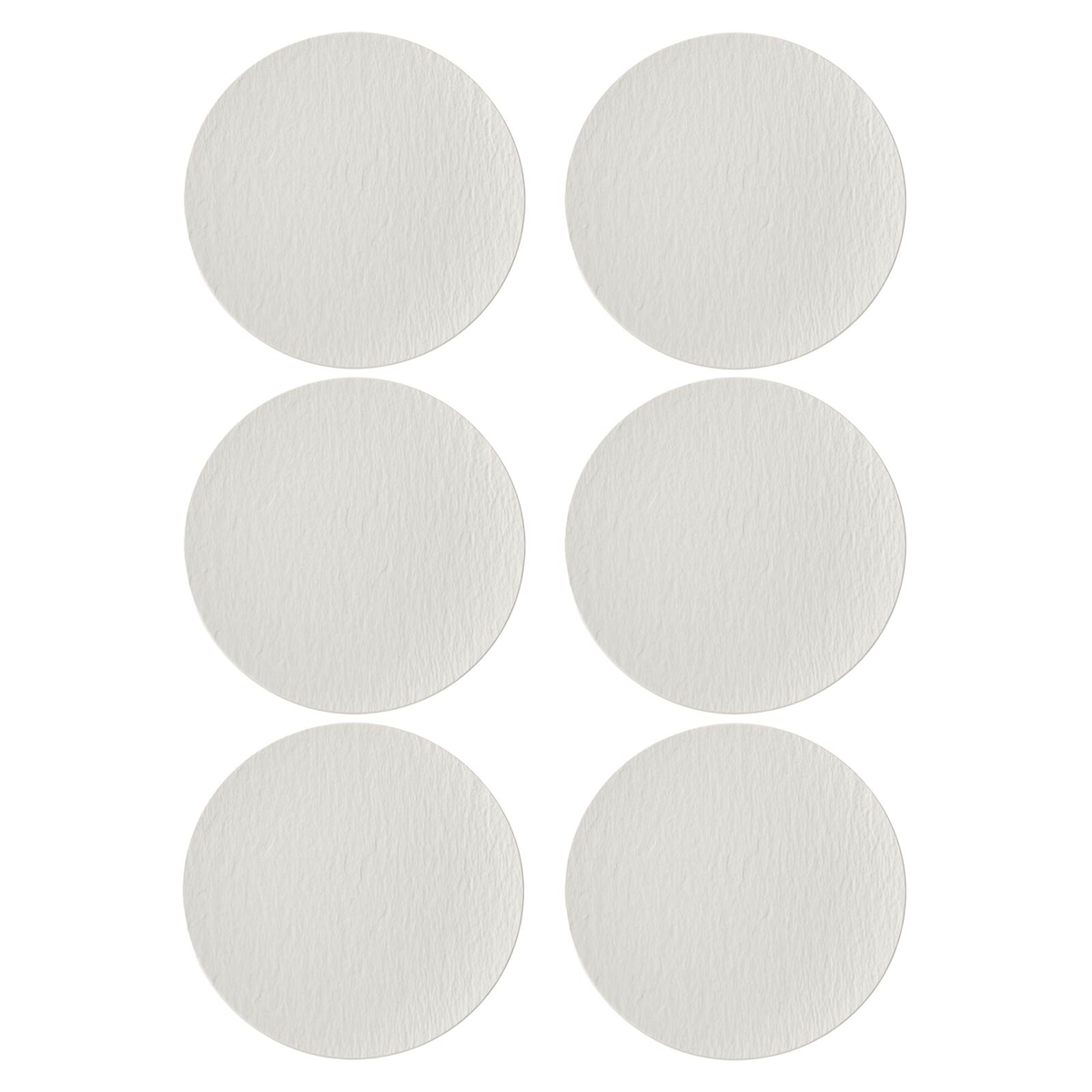 Villeroy & Boch Manufacture Rock Gourmetteller weiß 32 cm 6er Set Image