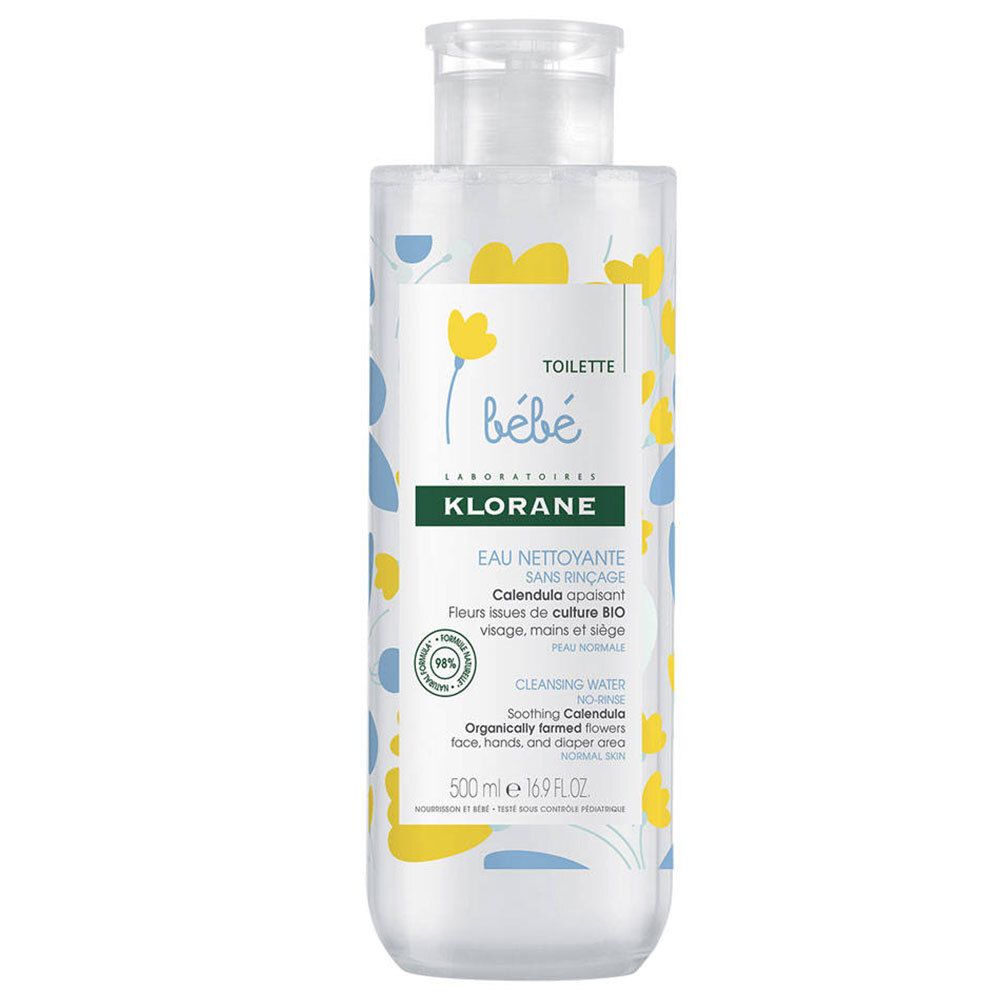 Klorane Baby Reinigingswater 500 ml Lösung