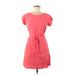 Old Navy Casual Dress - A-Line: Pink Print Dresses - Women's Size X-Small