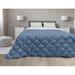 East Urban Home East Down Comforter Microfiber in Blue | 106 H x 90 W x 2 D in | Wayfair 8FEF854FE92F45129D5956D3C0E0B529