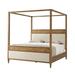 Theodore Alexander NOVA Low Profile Standard Bed Wood and /Upholstered/Linen in Brown | 90 H in | Wayfair TAS83025.1BUS