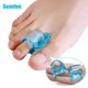 Séparateur d'orteils en Gel de Silicone bleu 10 pièces = 5 paires correcteur d'hallux Valgus