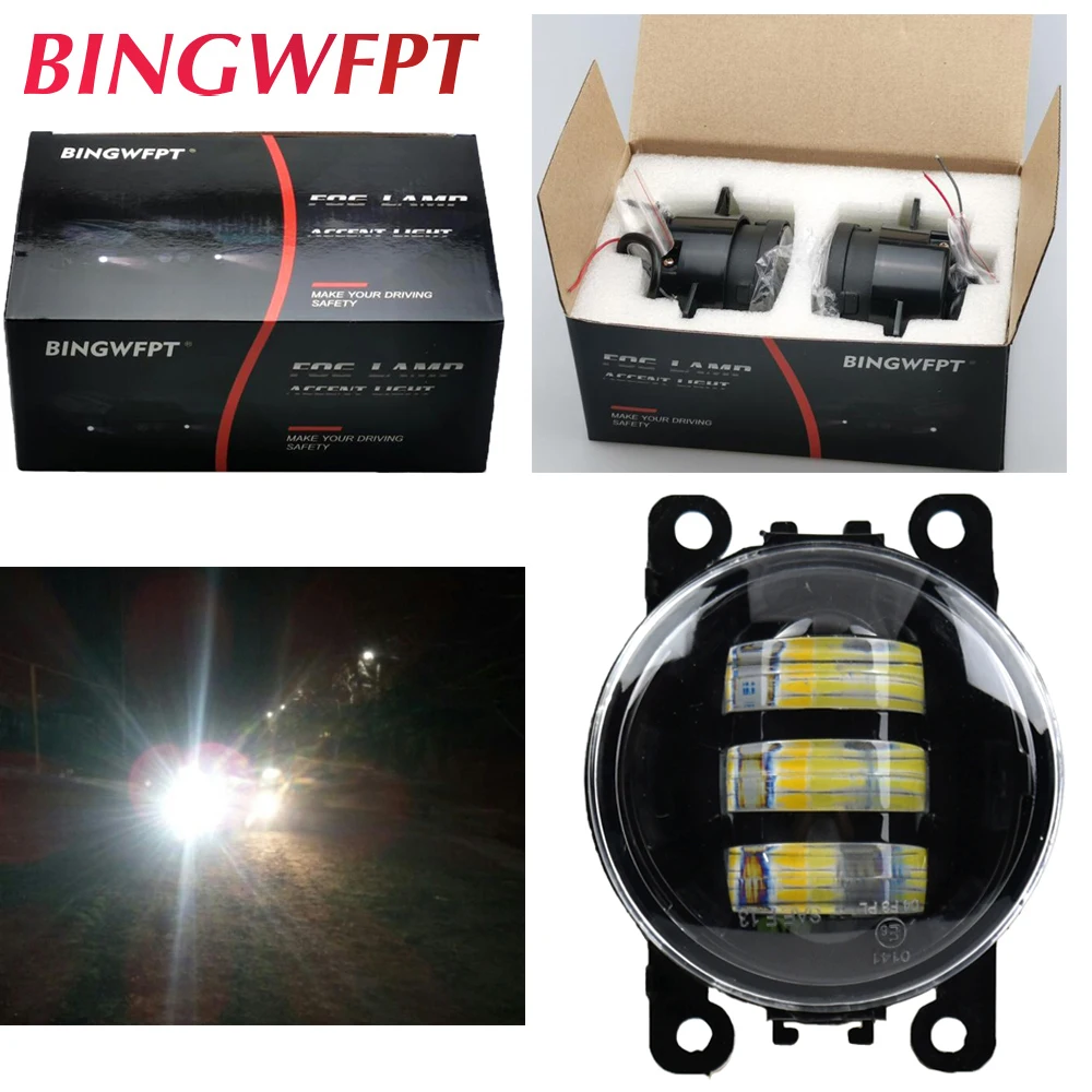 1 paire pour citroën C3 C4 C5 C6 c-zéro c-crosser c-elysee DS3 DS4 DS5 Xsara Picasso voiture H11 12V LED antibrouillard