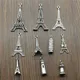 10 pièces breloques tour Eiffel Antique couleur argent tour Eiffel pendentif breloques tour