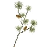 Glitter Pine and Pinecone Pick 11-1/2-Inch