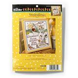 Bucilla Baby Counted Cross-Stitch Mother Goose Birth Record Kit 1 Each