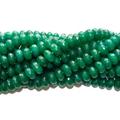 Dyed Faceted Rondelle Beads 5x8mm 15 Emerald Green Jade Faceted Rondelle Beads Genuine Gemstone Natural Jewelry Making