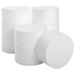 9 Pack Foam Circles for Crafts Polystyrene Cylinders for Floral Arrangements DIY Projects (4 x 2 In)