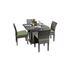 Belle Square Dining Table with 4 Chairs