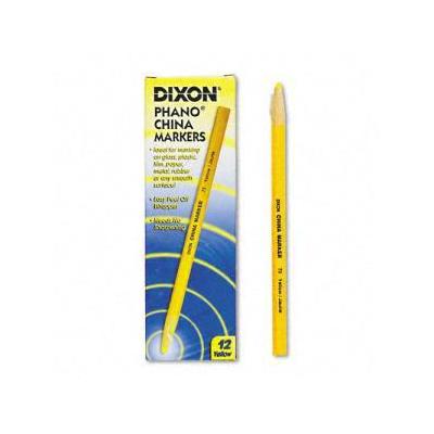 Dixon China Marker - Yellow, Dozen