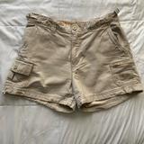 American Eagle Outfitters Shorts | American Eagle Outfitters Khaki Cargo Shorts Size 4 | Color: Tan | Size: 4