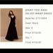 Anthropologie Dresses | Anthropologie Bhldn Black Velvet Wrap Dress. Bought For A Wedding And Got Covid. | Color: Black | Size: 8