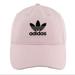 Adidas Accessories | Adidas Originals Women's Relaxed Plus Adjustable Strapback Pink Cotton Cap Hat | Color: Black/Pink | Size: Os