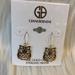 Giani Bernini Jewelry | Giani Bernini Owl Drop Earrings | Color: Gold | Size: Os