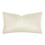 Eastern Accents Oswald Faux Ostrich Decorative Pillow Cover & Insert Rectangular Polyester/Polyfill/Faux Leather | 11 H x 21 W x 5 D in | Wayfair