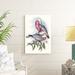 Bayou Breeze UA CH Pastel Parrots III by John Gould - Wrapped Canvas Painting Canvas in White | 36 H x 24 W in | Wayfair