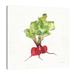 Red Barrel Studio® "Veggie Market II Radish" Gallery Wrapped Canvas By Anne Tavoletti Canvas in Green/Red | 12 H x 12 W x 1.5 D in | Wayfair