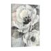 Red Barrel Studio® "White Delight II" Gallery Wrapped Canvas By Albena Hristova Canvas in Black/Gray/White | 24 H x 16 W x 1.5 D in | Wayfair