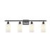 Innovations Lighting Clymer 36 Inch 4 Light Bath Vanity Light - 516-4W-BK-G802