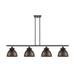 Innovations Lighting Bruno Marashlian Adirondack 48 Inch 4 Light Linear Suspension Light - 516-4I-BAB-M14-W-LED