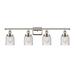 Innovations Lighting Small Bell 36 Inch 4 Light Bath Vanity Light - 916-4W-OB-G58-LED