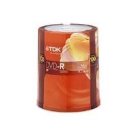 TDK 100-Pack 16X DVD-R in Spindle