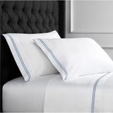 Home Sweet Home Collection 600 Thread Count Cotton 2 Stripe Embroidery Bed Sheet Set