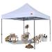 ABCCANOPY Outdoor Commercial Metal Patio Pop-Up Canopy - 10ftx10ft