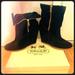 Coach Shoes | Coach Black Danee Suede Boots | Color: Black | Size: 7