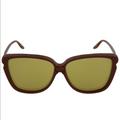 Gucci Accessories | New In Case Authentic Gucci Sunglasses | Color: Gold/Red | Size: Os