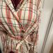 Free People Tops | Free People Soft Flannel Plaid Shirt Jacket Shacket Small Nwot | Color: Blue/Cream | Size: S