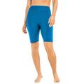 Plus Size Women's Swim Bike Short by Swim 365 in Azure Blue (Size 42) Swimsuit Bottoms