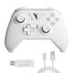 Wireless Controller for Xbox Series X/Xbox One/One S/One X/One Elite/PS3 /Windows 7/8/10, 2.4GHZ Xbox Wireless Controller PC Gamepad with Turbo, Dual Vibration (White)