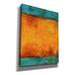 Epic Graffiti 'Journey's Mood II' By Erin Ashley, Canvas Wall Art, 40"X54" Plastic in Orange | 34 H x 26 W x 1.5 D in | Wayfair EPIC-CAN-9568-2634