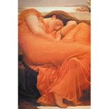 Buyenlarge 'Flaming June' by Lord Leighton Frederic Painting Print in Brown/Orange | 36 H x 24 W x 1.5 D in | Wayfair 0-587-16435-2C2842