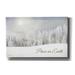 Trinx Lava Mountain Snow Storm by Lori Deiter - Wrapped Canvas Photograph Metal in White | 26 H x 40 W x 1.5 D in | Wayfair