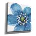 Red Barrel Studio® 'Blue & Green Garden V' By Lisa Audit, Canvas Wall Art Canvas, Solid Wood in Gray | 37 H x 37 W x 1.5 D in | Wayfair