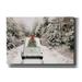 The Holiday Aisle® Picking Up the Tree by Lori Deiter - Wrapped Canvas Photograph Canvas in White | 18 H x 26 W x 0.75 D in | Wayfair