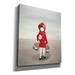 Red Barrel Studio® 'Ruby' By Art & Ghosts, Canvas Wall Art, 26"X30" Canvas in Gray/Red | 30 H x 26 W x 1.5 D in | Wayfair