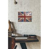 Trinx Union Jack by Ryan Fowler - Unframed Graphic Art Plastic/Acrylic | 12 H x 16 W x 0.12 D in | Wayfair E531A4E50A6F40A49A189425B2904218