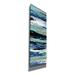 Orren Ellis Coastal Sea Foam III by Silvia Vassileva - Wrapped Canvas Panoramic Painting Canvas | 60 H x 20 W x 1.5 D in | Wayfair