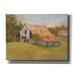 Rosalind Wheeler 'Tin Roof' By Marilyn Wendling, Canvas Wall Art, 24"X20" Metal in Brown | 40 H x 54 W x 1.5 D in | Wayfair