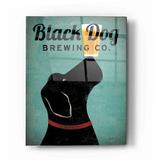 Red Barrel Studio® Black Dog Brewing Co V2 by Ryan Fowler - Unframed Graphic Art Plastic/Acrylic | 16 H x 12 W x 0.12 D in | Wayfair