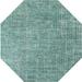 Blue/Green 0.25 in Area Rug - Bay Isle Home™ Dominic Hand Looped Teal Area Rug Viscose/Wool | 0.25 D in | Wayfair 3F84C6936E044B07AAD61A67A947FB36