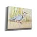 Rosecliff Heights 'Heron & Reeds I' By Tim O'toole, Canvas Wall Art, 54"X40" Canvas, Solid Wood in Green | 12 H x 16 W x 0.75 D in | Wayfair