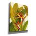 Bayou Breeze 'Tropical Bird Of Paradise' By Tim O'toole, Canvas Wall Art, 26"X34" Plastic in Green/Orange/Yellow | 34 H x 26 W x 1.5 D in | Wayfair