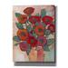 Red Barrel Studio® 'Poppies In A Vase II' By Tim O'toole, Canvas Wall Art, 40"X54" Canvas, in Green/Orange/Red | 16 H x 12 W x 0.75 D in | Wayfair