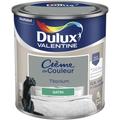 Peinture Crème De Couleur Satin Titanium 0,5 l Dulux Valentine Titanium