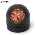 DIYFIX nettoyeur de pointe de fer à souder Kit de nettoyage de brosse en acier avec support de