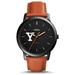 Fossil Yale Bulldogs The Minimalist Slim Light Brown Leather Watch